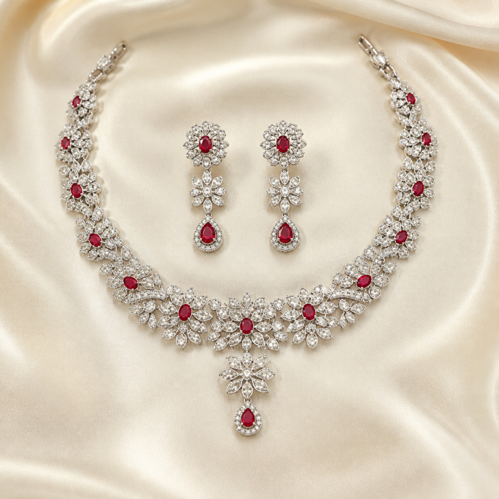 Nakshatra CZ handcrafted jewellery